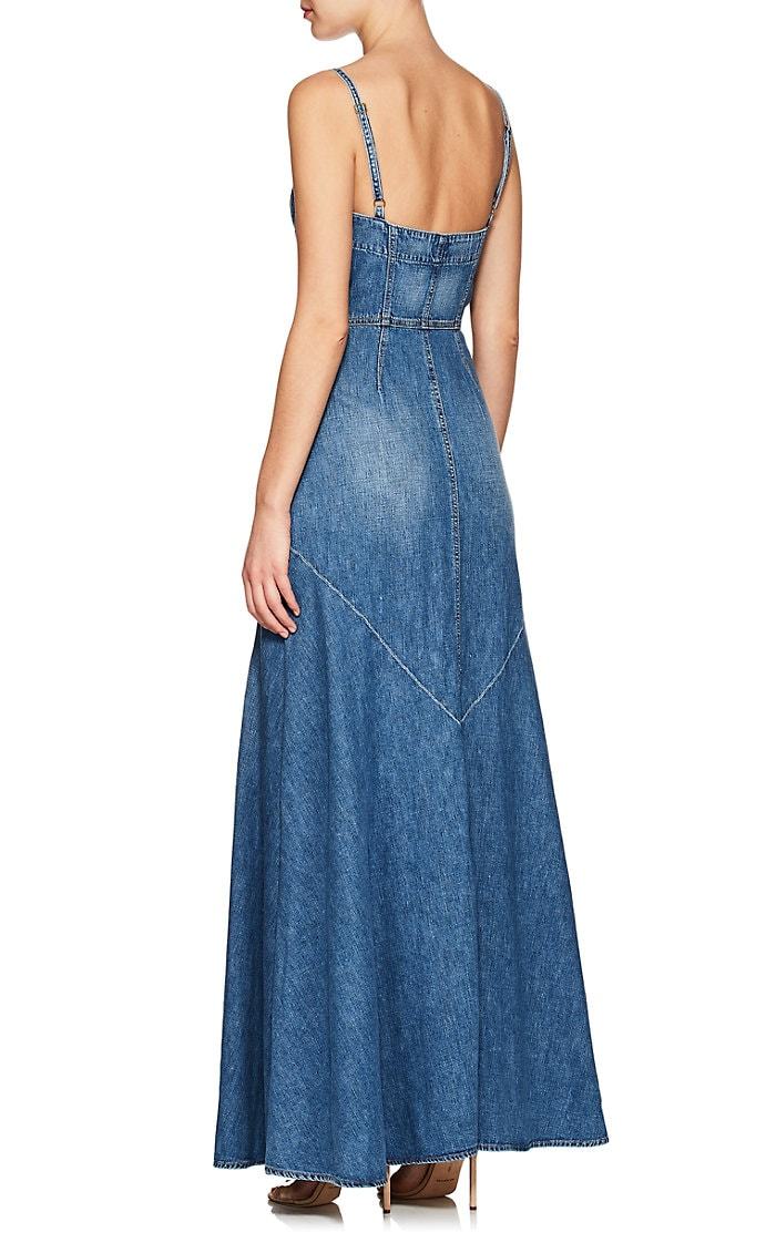 51 Maxi Denim Dress Looks Inspirations POLYVORE Discover And