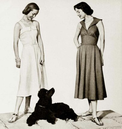 1940s summer fashion