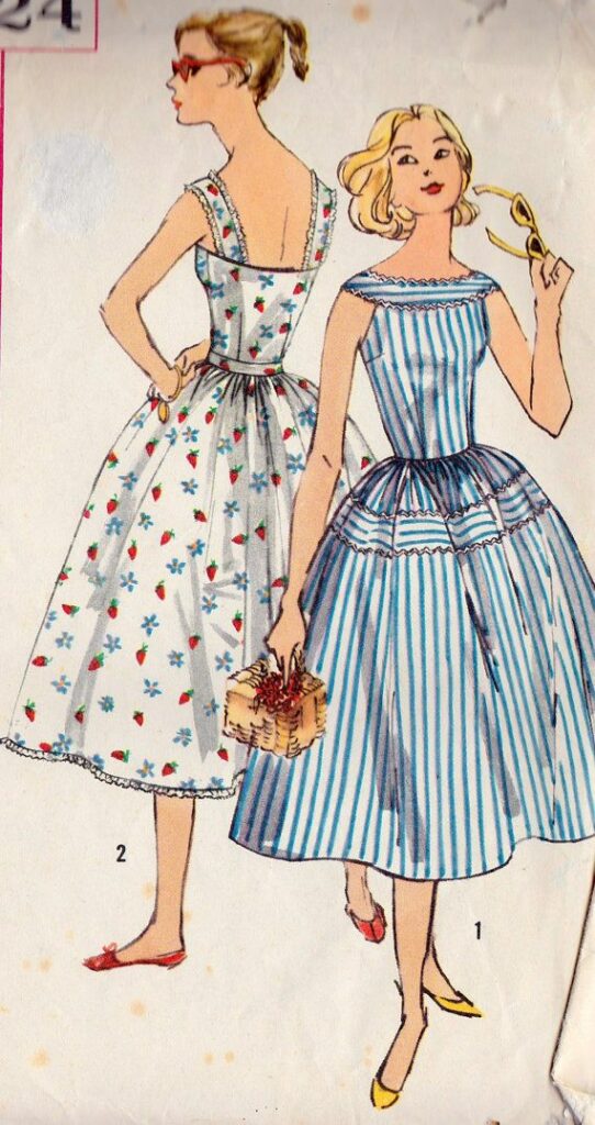 1950s summer fashion