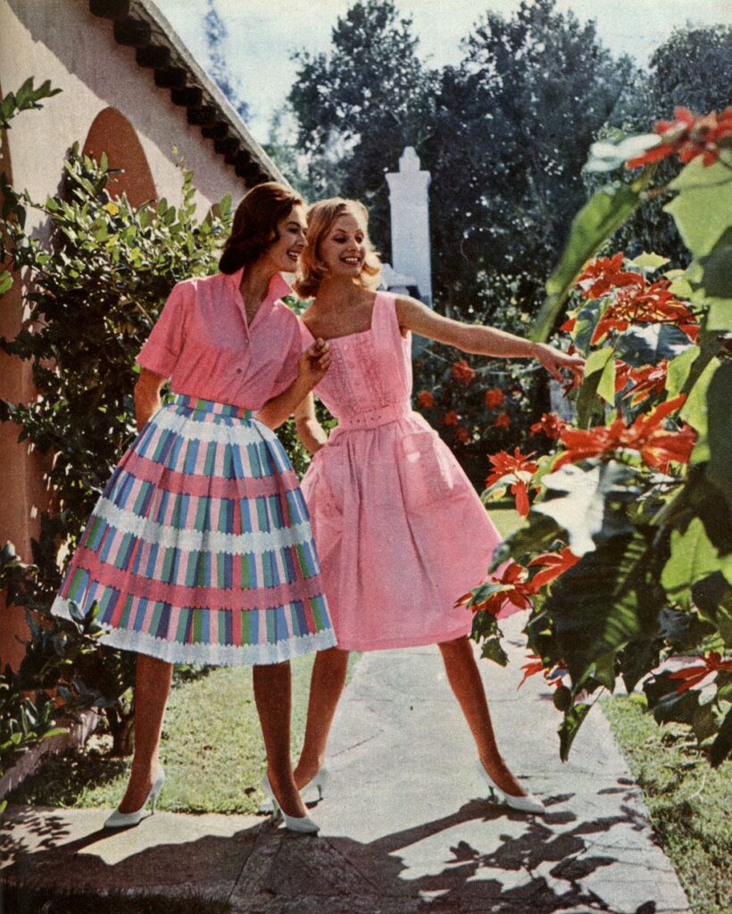 1960s summer fashion