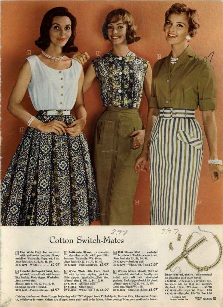 1960s summer fashion