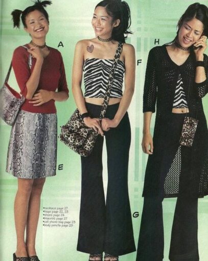 2000s fashion catalog