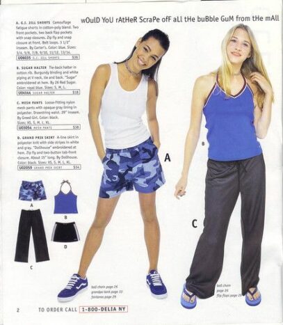2000s fashion catalog