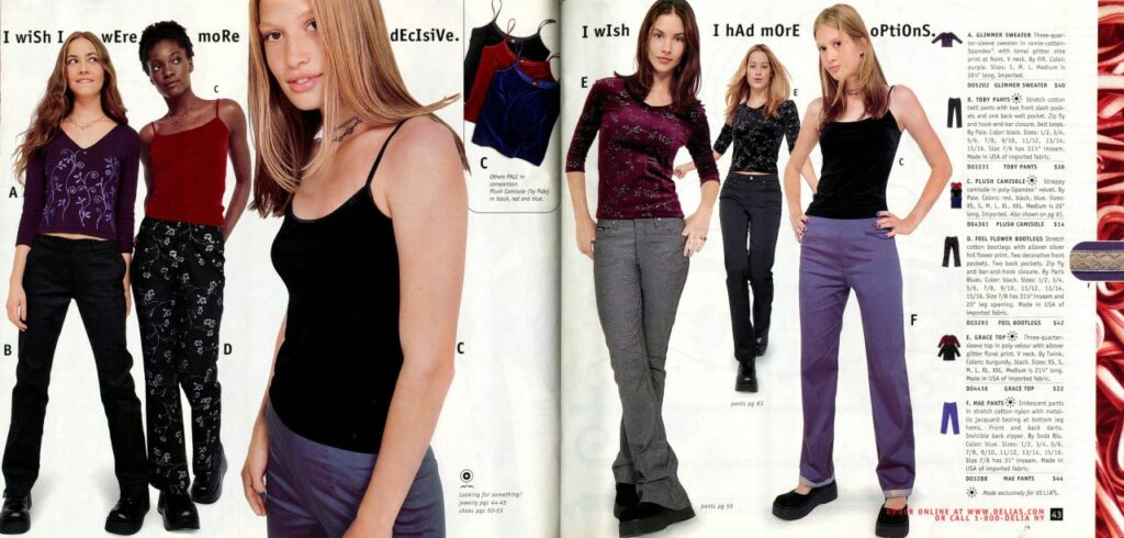 2000s fashion catalog