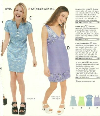 2000s fashion catalog