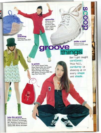 2000s fashion magazine