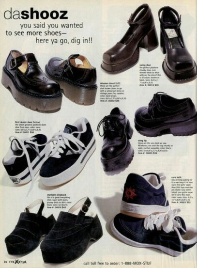 2000s fashion shoes