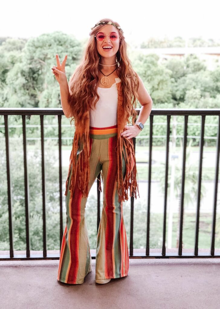 80s hippie outfits