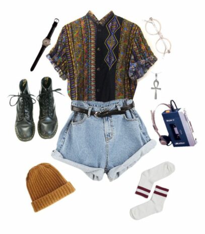 90s chill outfit