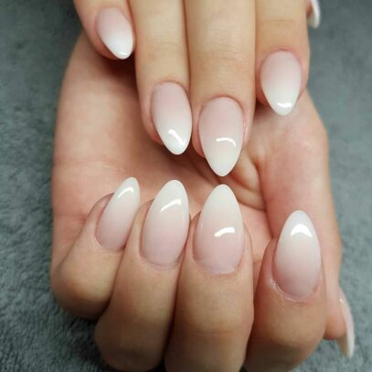 Almond Ombre Nails