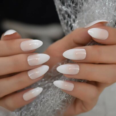 Almond Ombre Nails