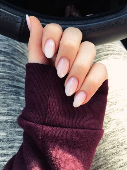 Almond Ombre Nails