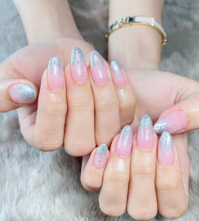 Almond Ombre Nails