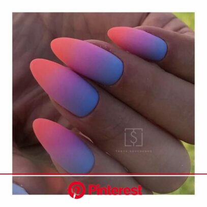 Bright Ombre Nails