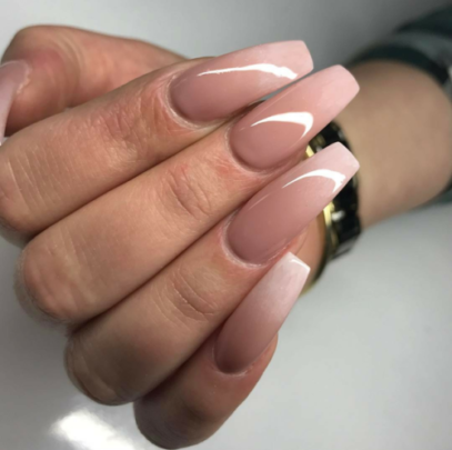 Brown Ombre Nails