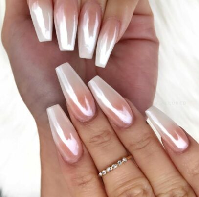 Chrome Ombre Nails