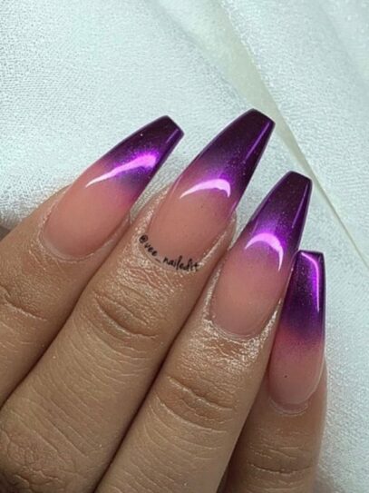 Chrome Ombre Nails