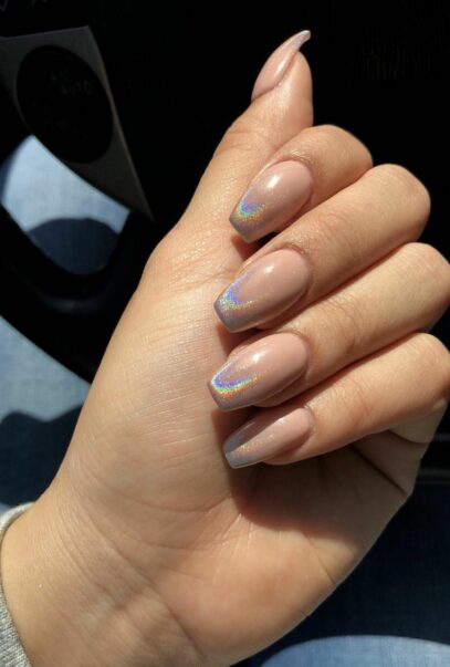 Chrome Ombre Nails