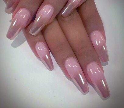 Chrome Ombre Nails