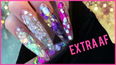 Chunky Glitter Nails