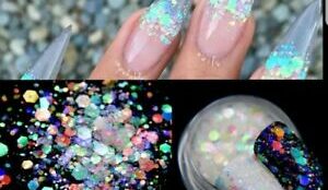 Chunky Glitter Nails