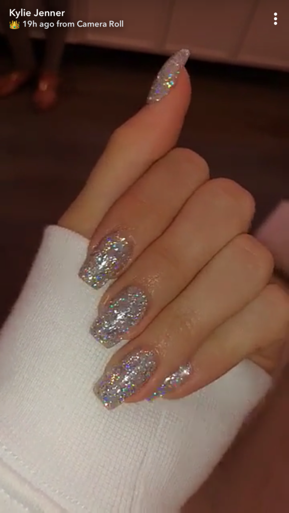 Cute Glitter Nails