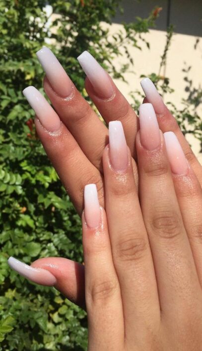 Cute Ombre Nails