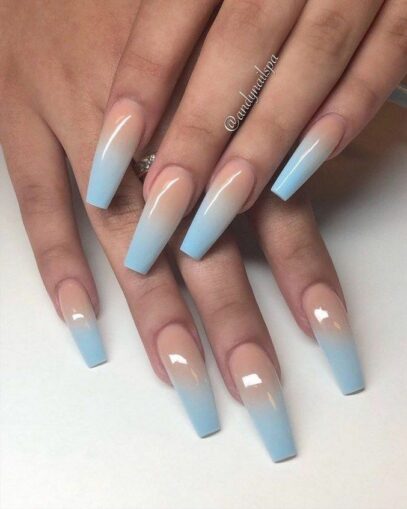 Cute Ombre Nails