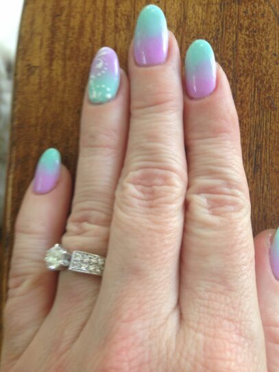 Dip Ombre Nails