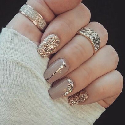 Glitter Nail Art