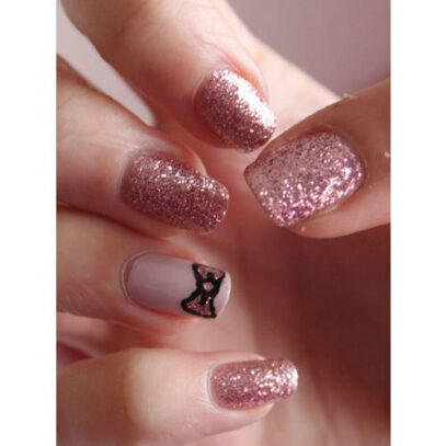 Glitter Nail Art
