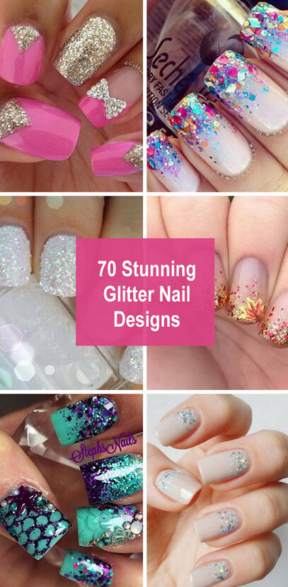 Glitter Nail Art