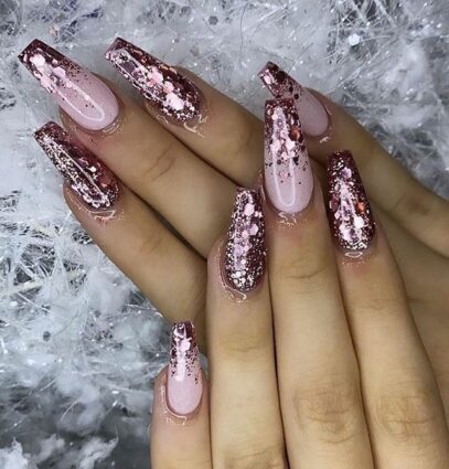 Glitter Nail Art Designs