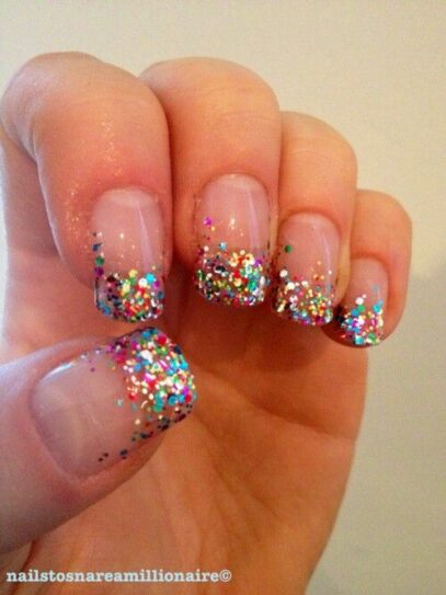 Glitter Nail Tips