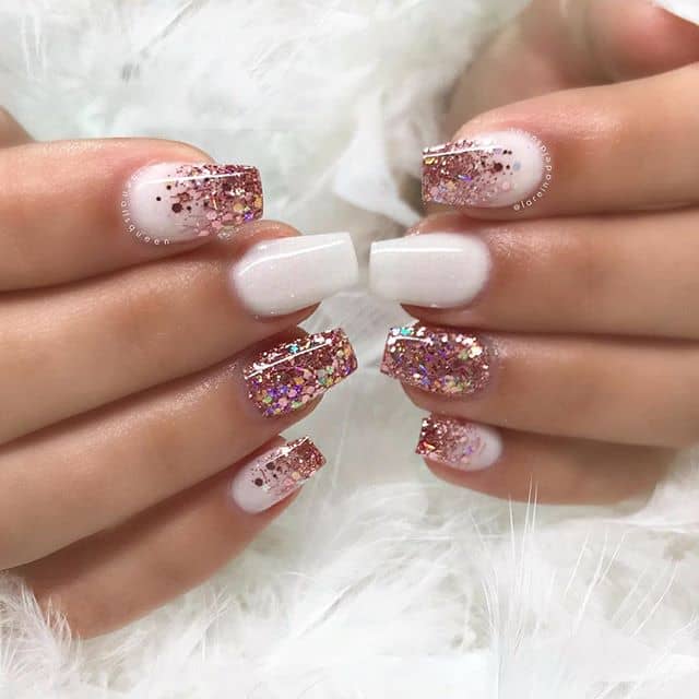 Glitter Prom Nails