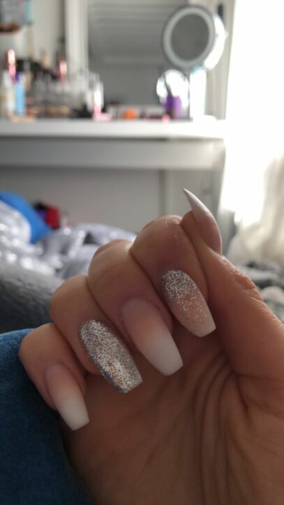 Glitter Prom Nails