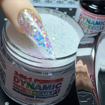Holographic Glitter Nails