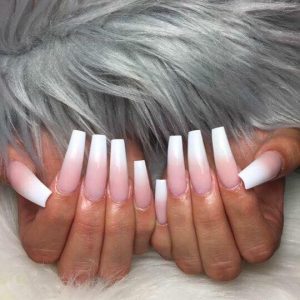 Long Ombre Nails