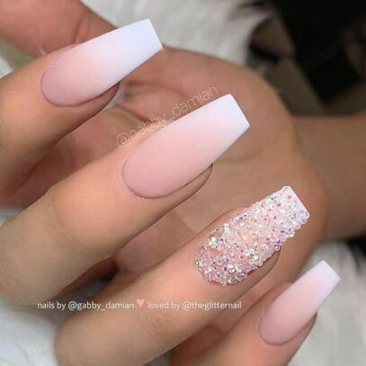 Matte Ombre Nails