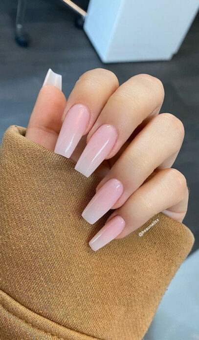 Natural Ombre Nails