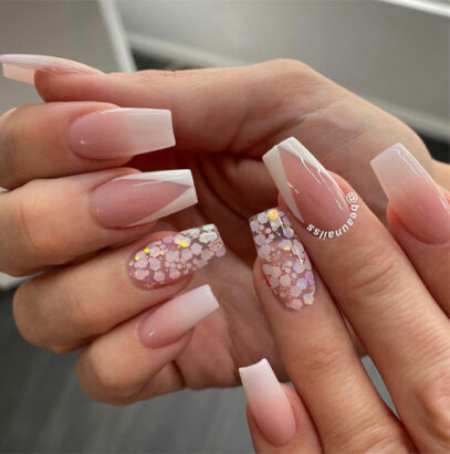Natural Ombre Nails