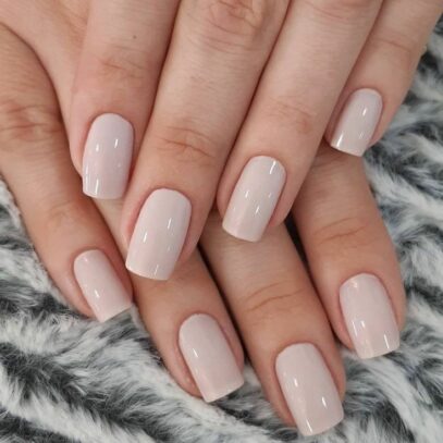 Neutral Prom Nails