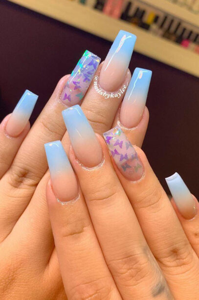 Ombre Nail Art Designs