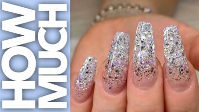 Ombre Nails Glitter