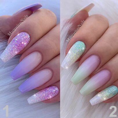 Pastel Ombre Nails