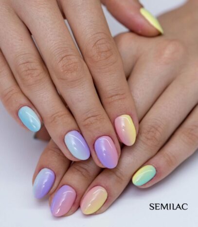 Pastel Ombre Nails