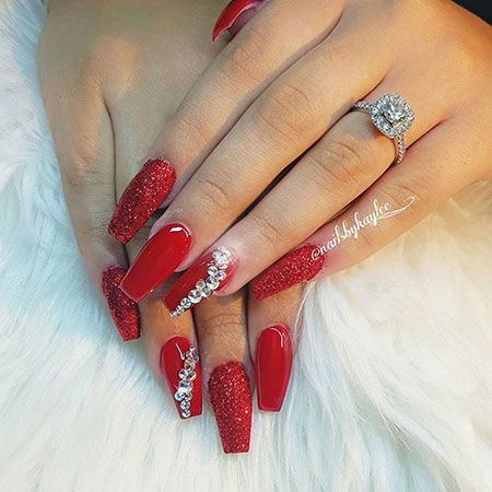 Prom Nail Ideas Red