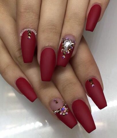 Prom Nail Ideas Red