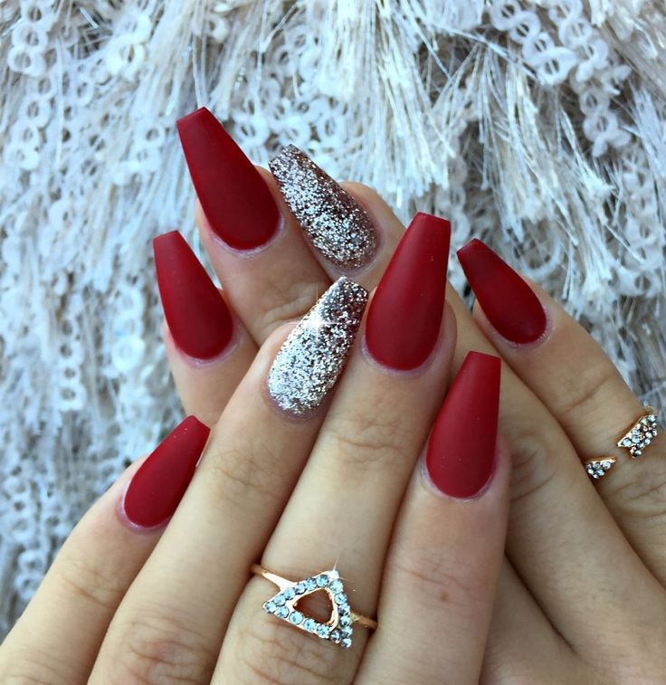 Prom Nail Ideas Red