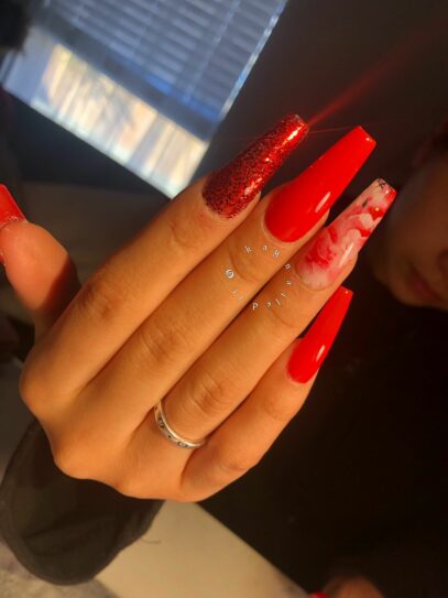 Prom Nail Ideas Red